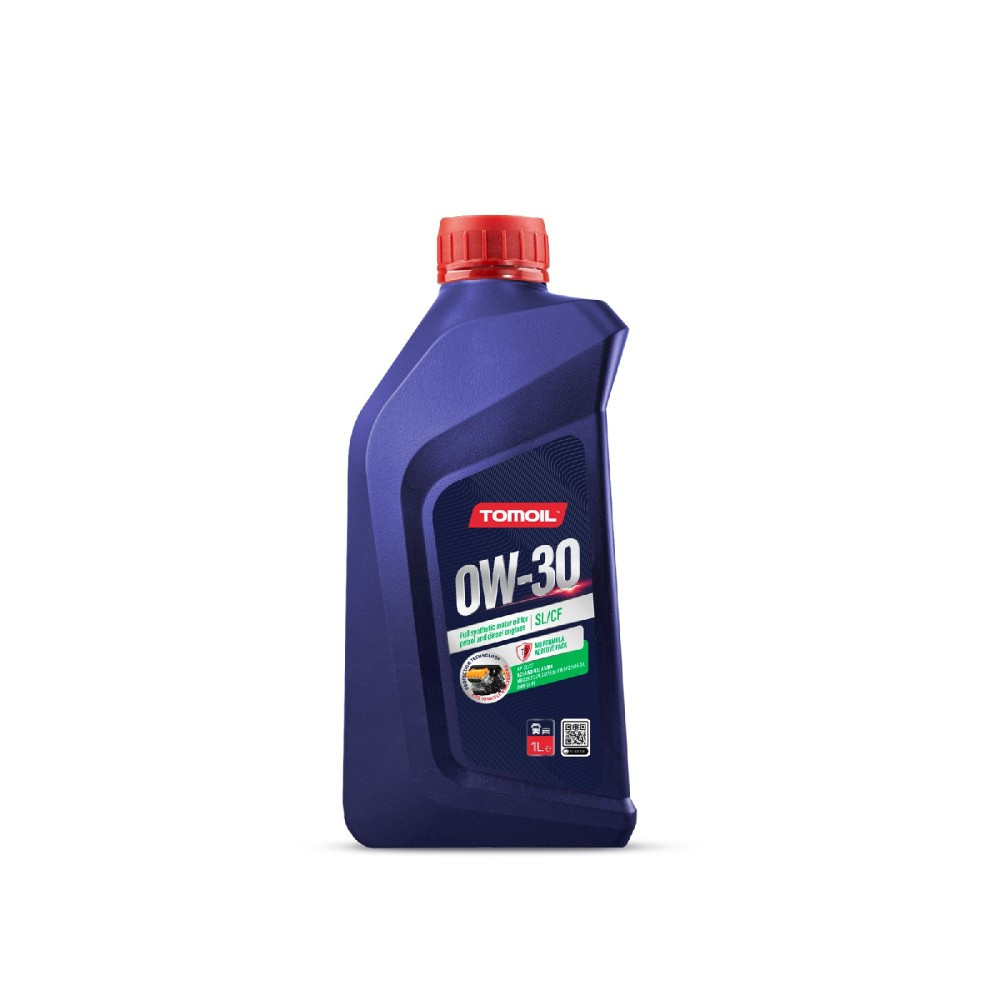 Масло моторное Tomoil 0W30 7100000263 Engine Oil SL/CF 1л